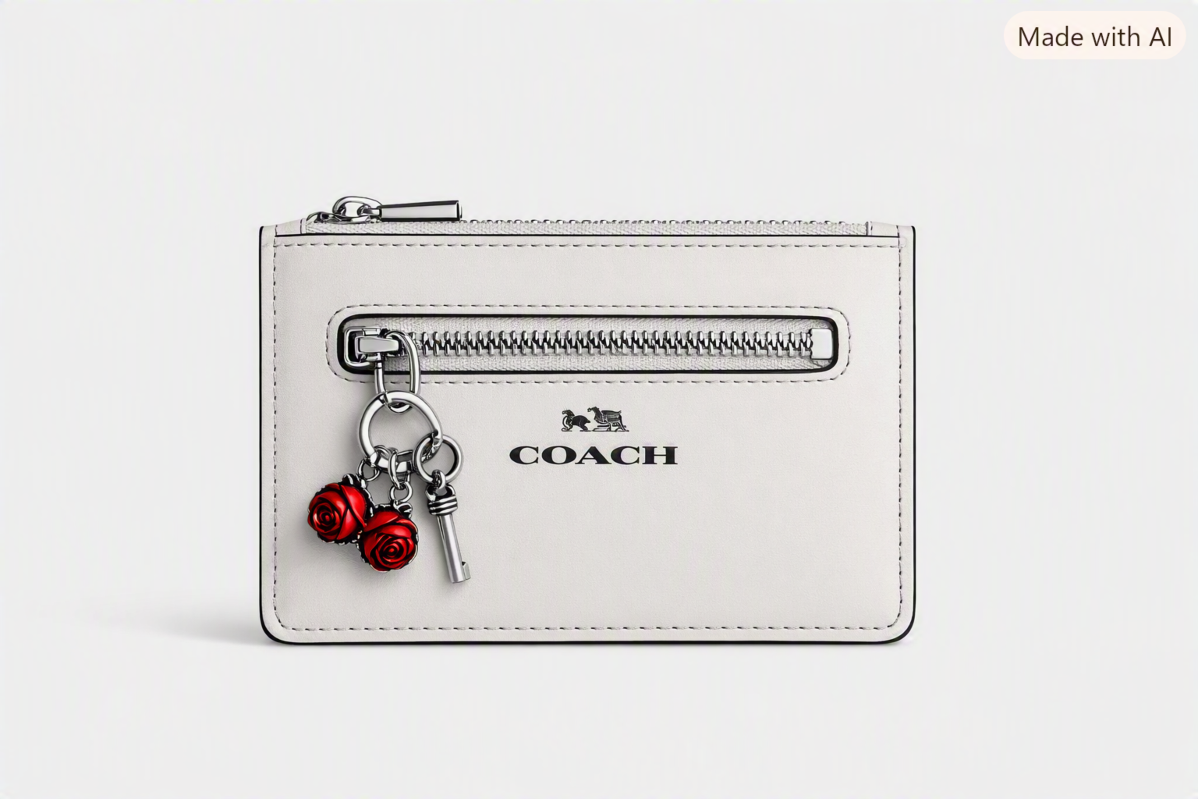 Resim COACH KADIN KARTLIK CC W CHRMS GLZD LTHR