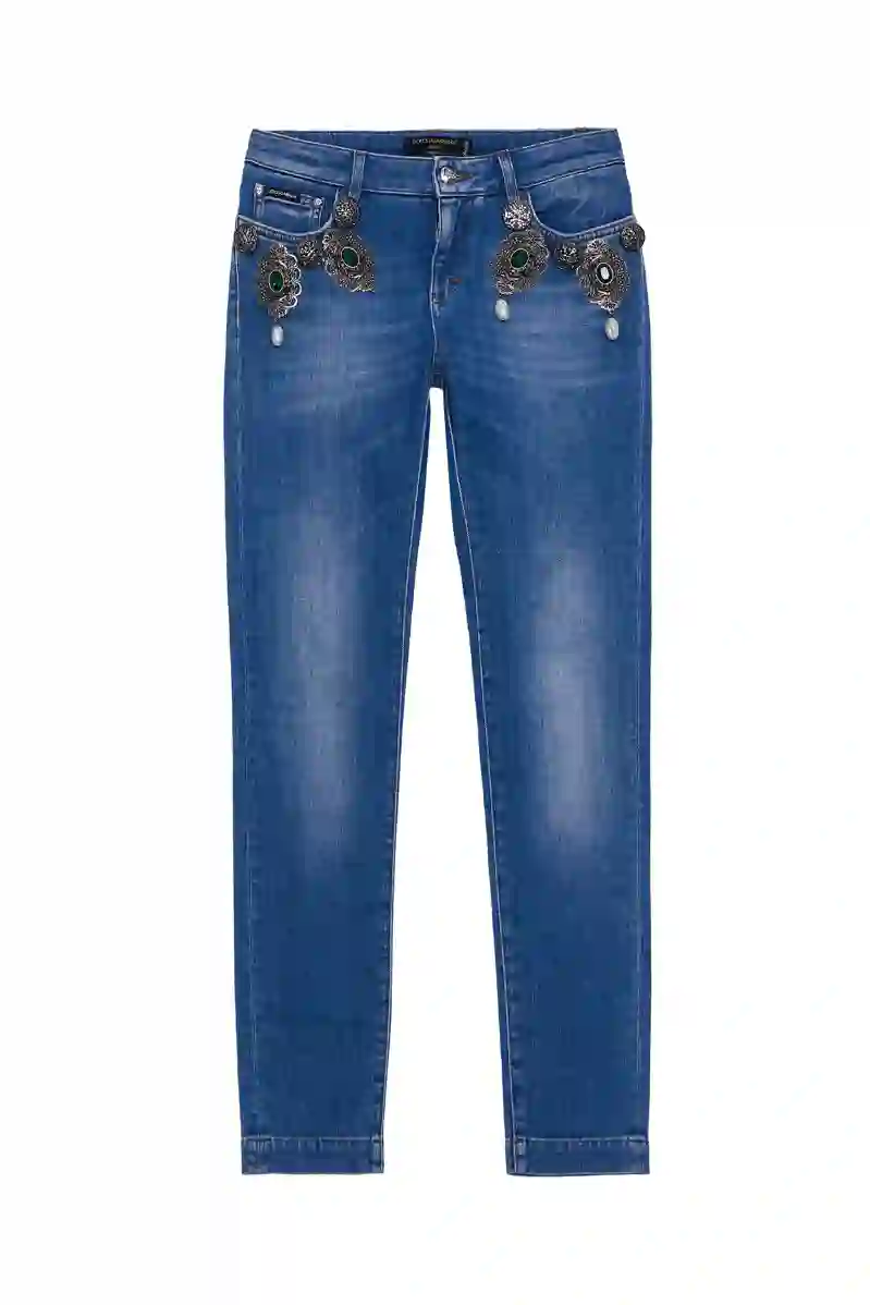 Resim DOLCE&GABBANA KADIN JEANS FTAH7Z-G8990