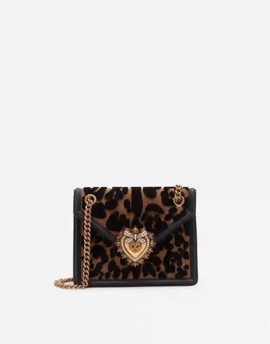 Resim DOLCE&GABBANA KADIN LEOPAR DESEN ÇANTA BB6641AJ313