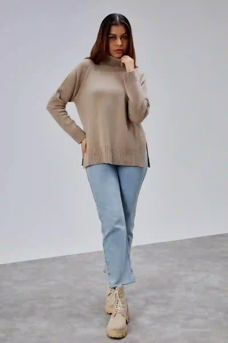 Resim PRIVATE FRENZE KADIN BALIKÇI KAZAK PU28D