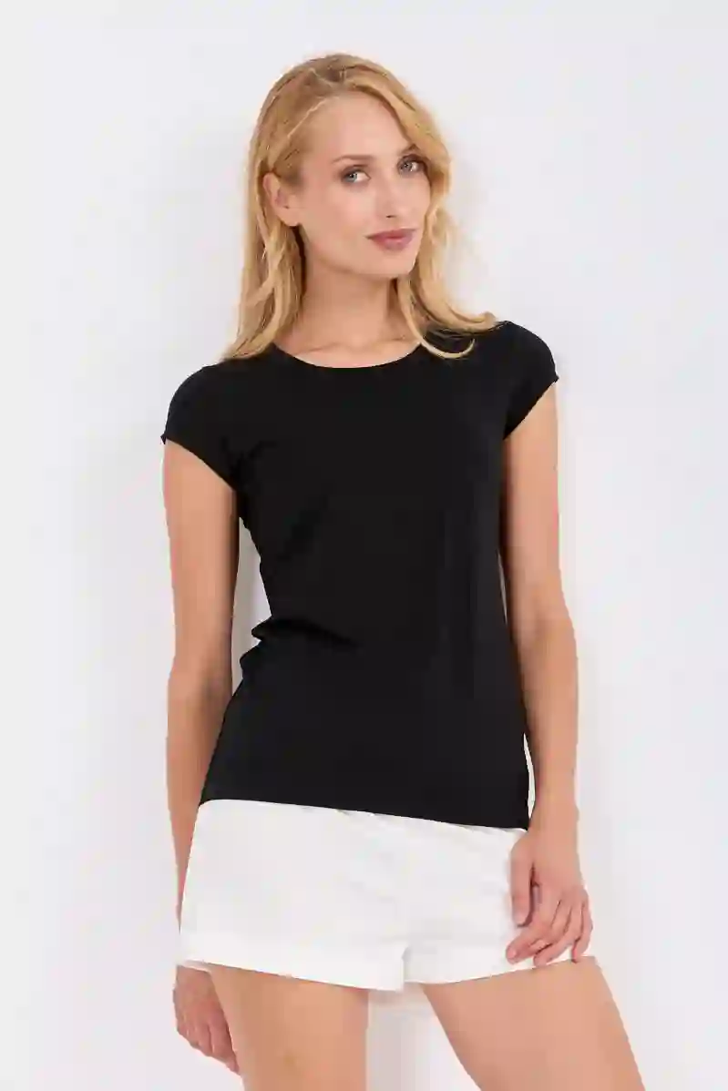 Resim VİCOLO KADIN T-SHIRT UAB0064