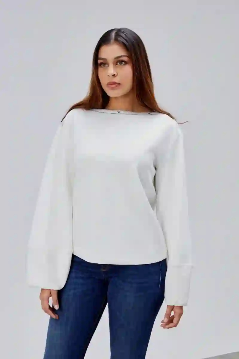 Resim EMPORIO ARMANI KADIN SWEAT 6DZM6C 1JHSZ