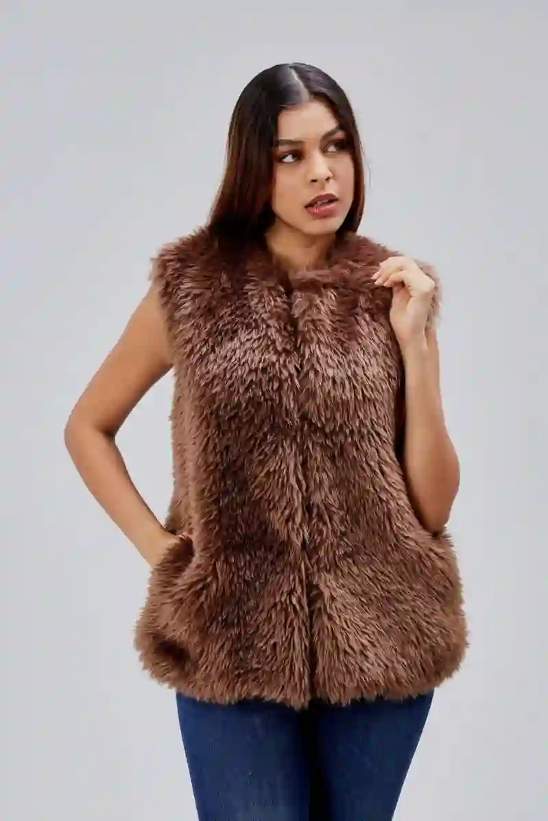 Resim VİCOLO TÜYLÜ KADIN YELEK TS0130