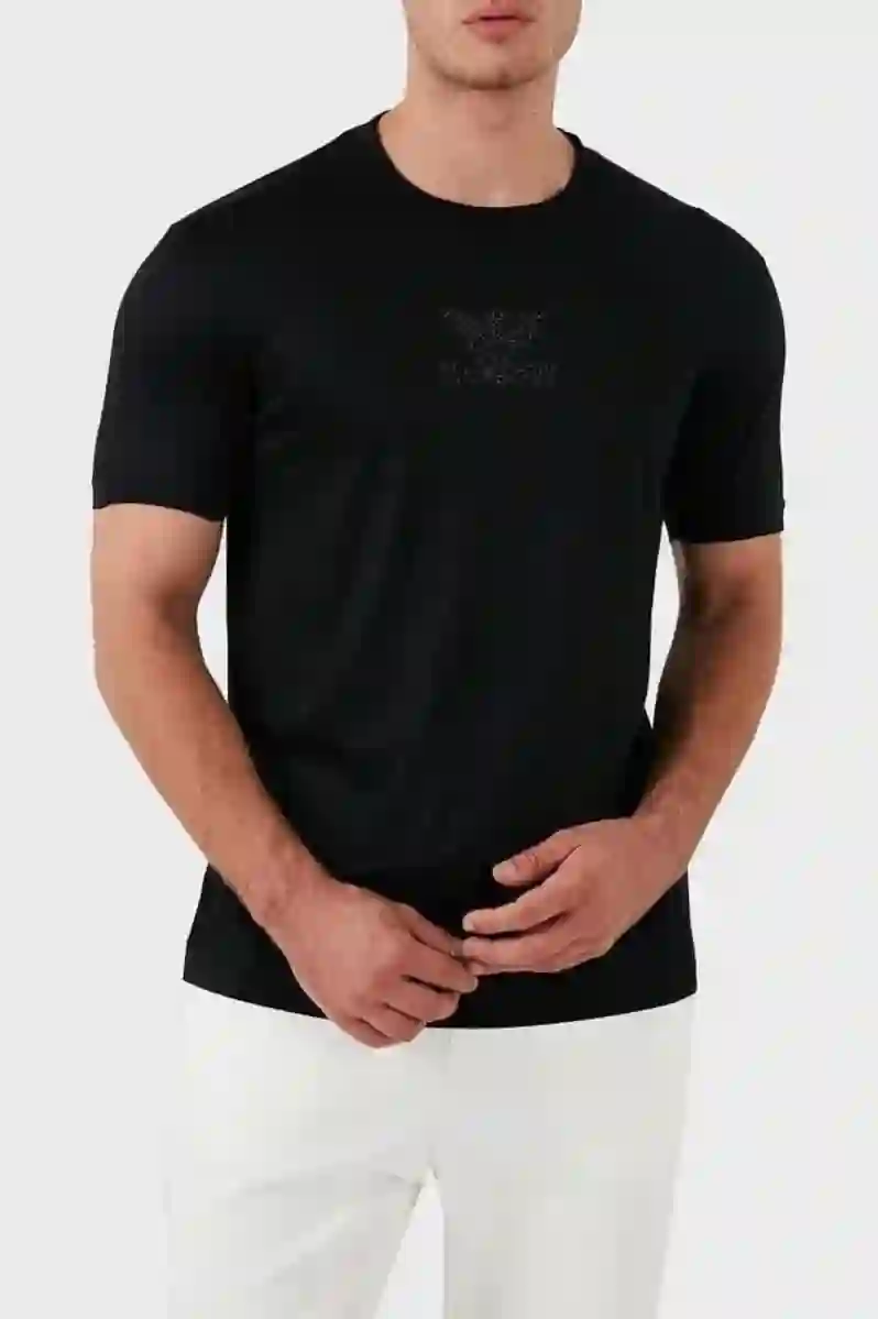 Resim EMPORIO ARMANI ERKEK T-SHIRT 3D1TP3 1JUVZ