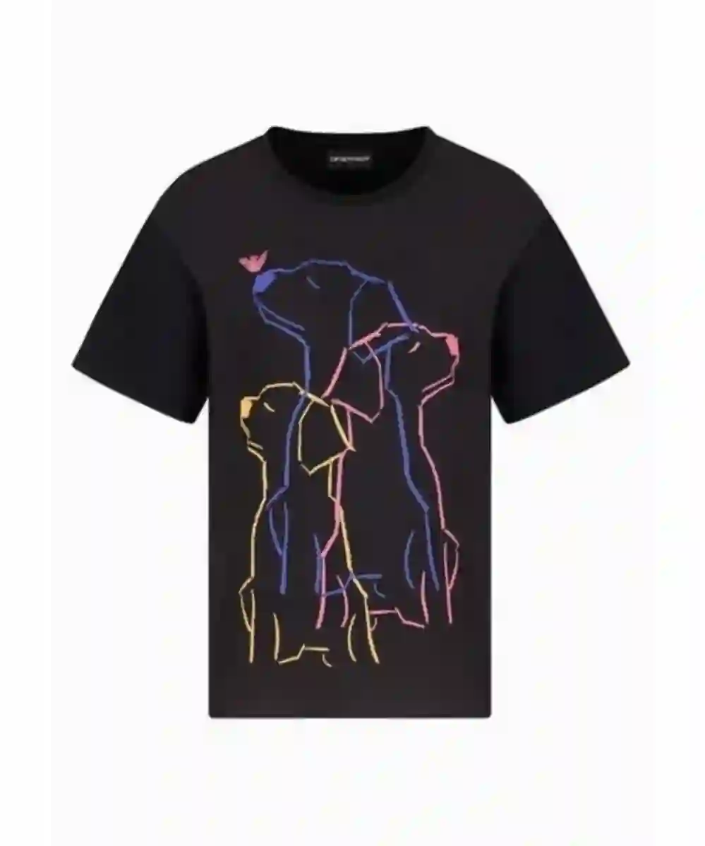 Resim EMPORIO ARMANI ERKEK T-SHIRT 3T2T7K 2JQ4Z