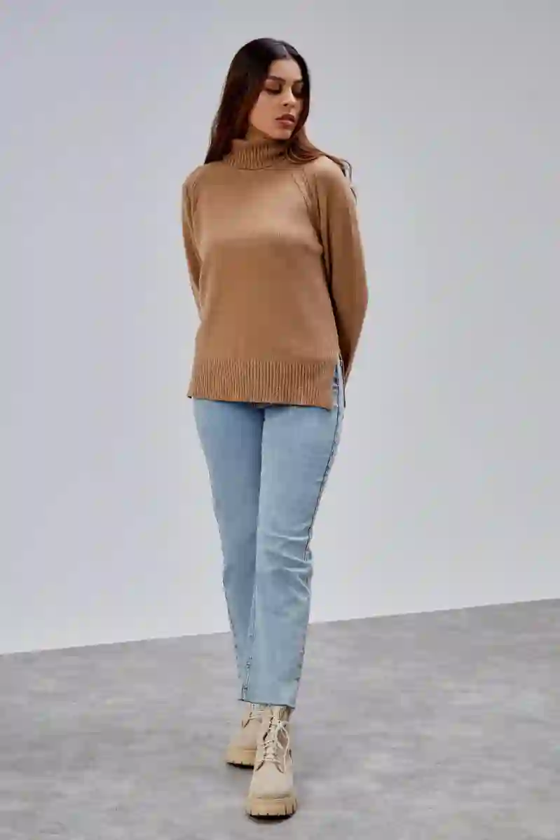 Resim PRIVATE FRENZE KADIN BALIKÇI KAZAK PU28D