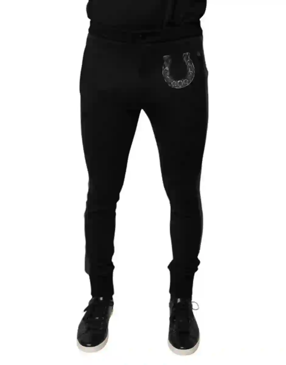 Resim DOLCE&GABBANA ŞERİTLİ ERKEK PANTOLON G6PSAZ