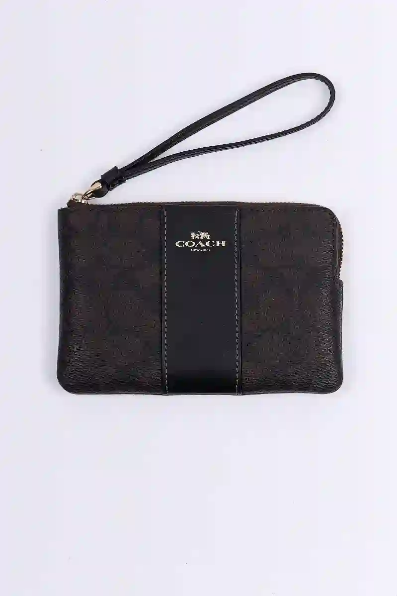 Resim COACH KADIN CÜZDAN CRN ZIP SIG LTH STRP