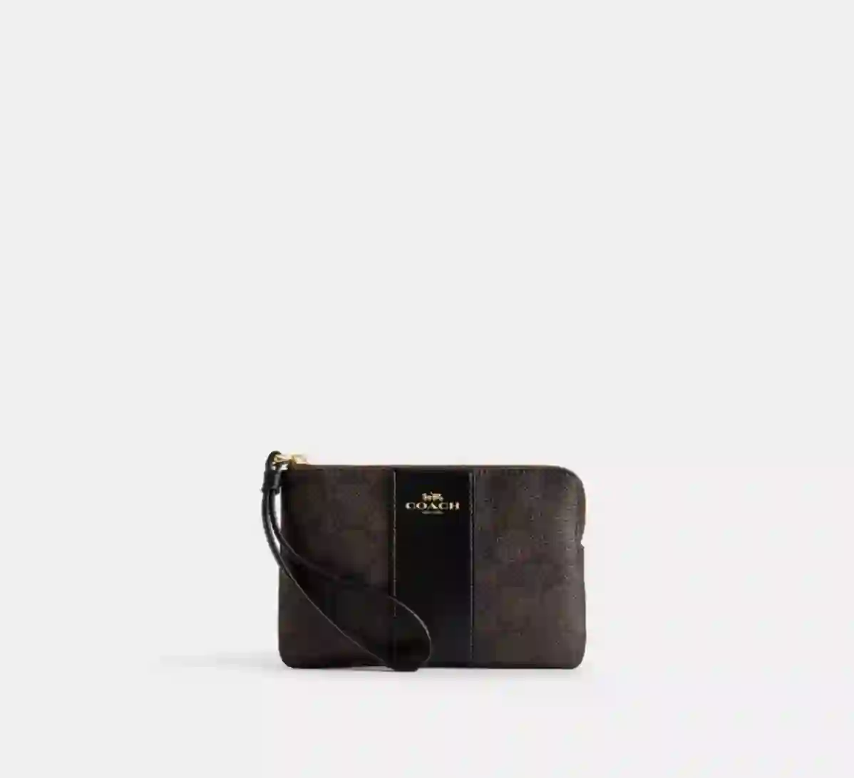 Resim COACH KADIN CÜZDAN CRN ZIP SIG LTH STRP