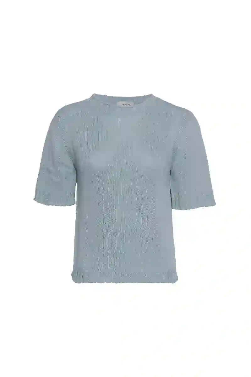 Resim VİCOLO KADIN ÖRME T-SHIRT 55030D
