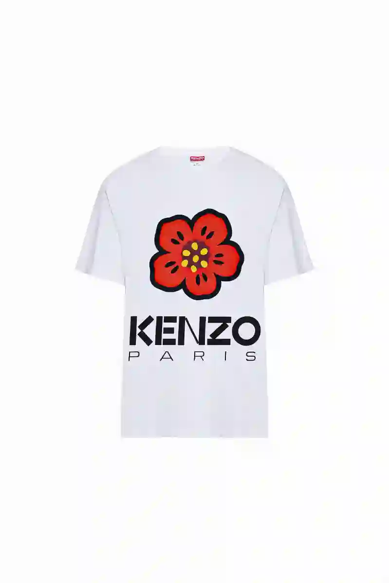 Resim KENZO ERKEK BASKILI  T-SHIRT FPD55TS4454SO