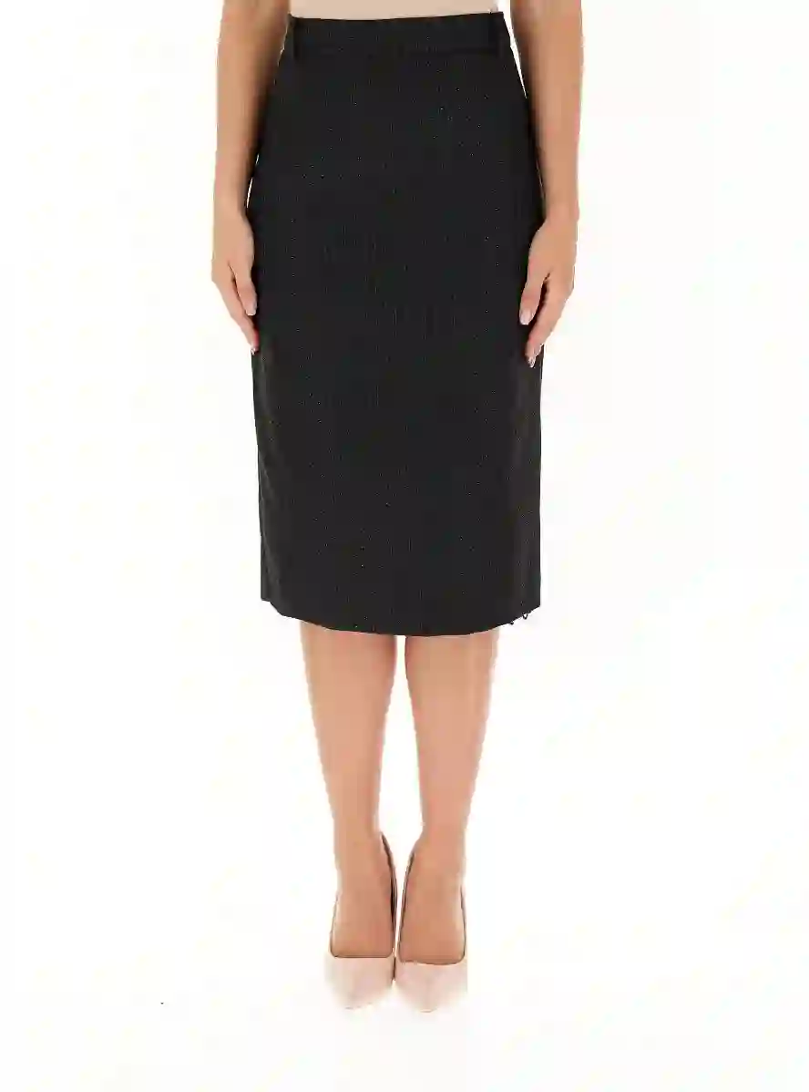 Resim VİCOLO ÇİZGİLİ ETEK TS0153