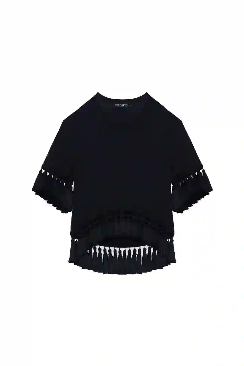 Resim DOLCE&GABBANA PÜSKÜLLÜ KADIN BLUZ F8M04Z-G7VVP