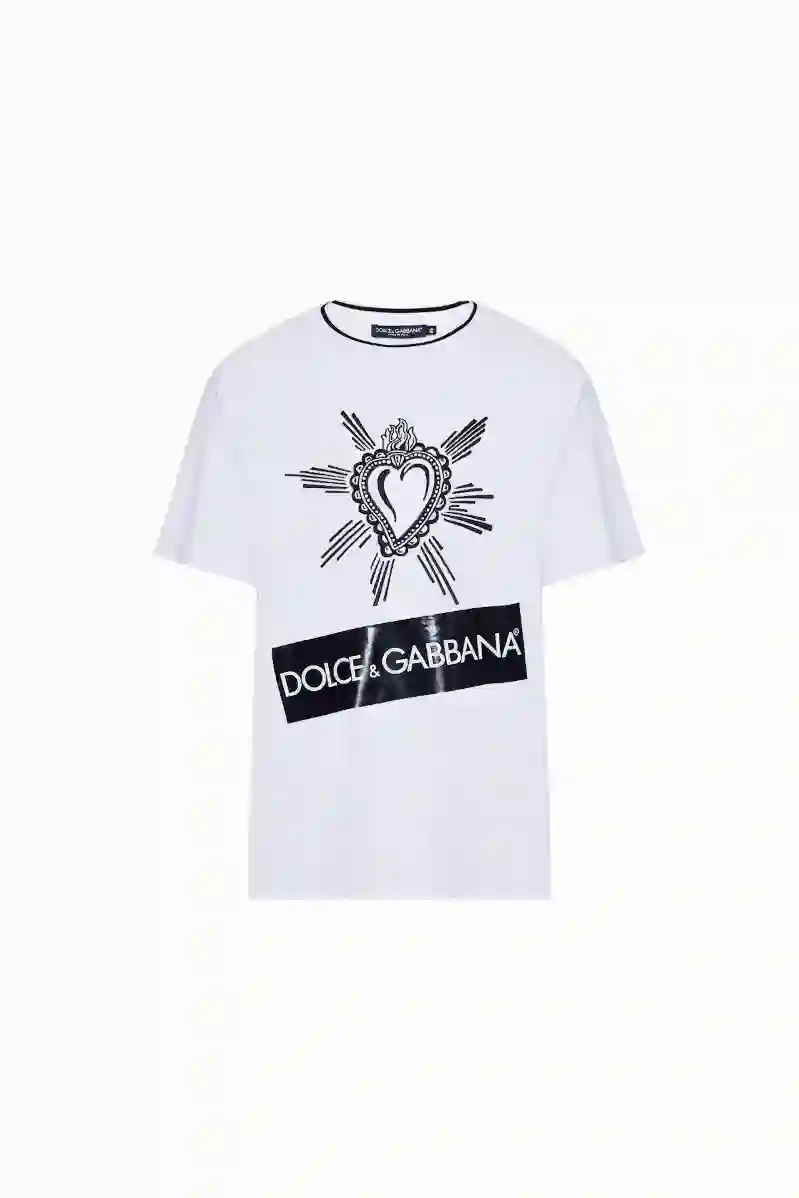 Resim DOLCE & GABBANA ERKEK BASKILI T-SHIRT G8KD0T-G7SLY