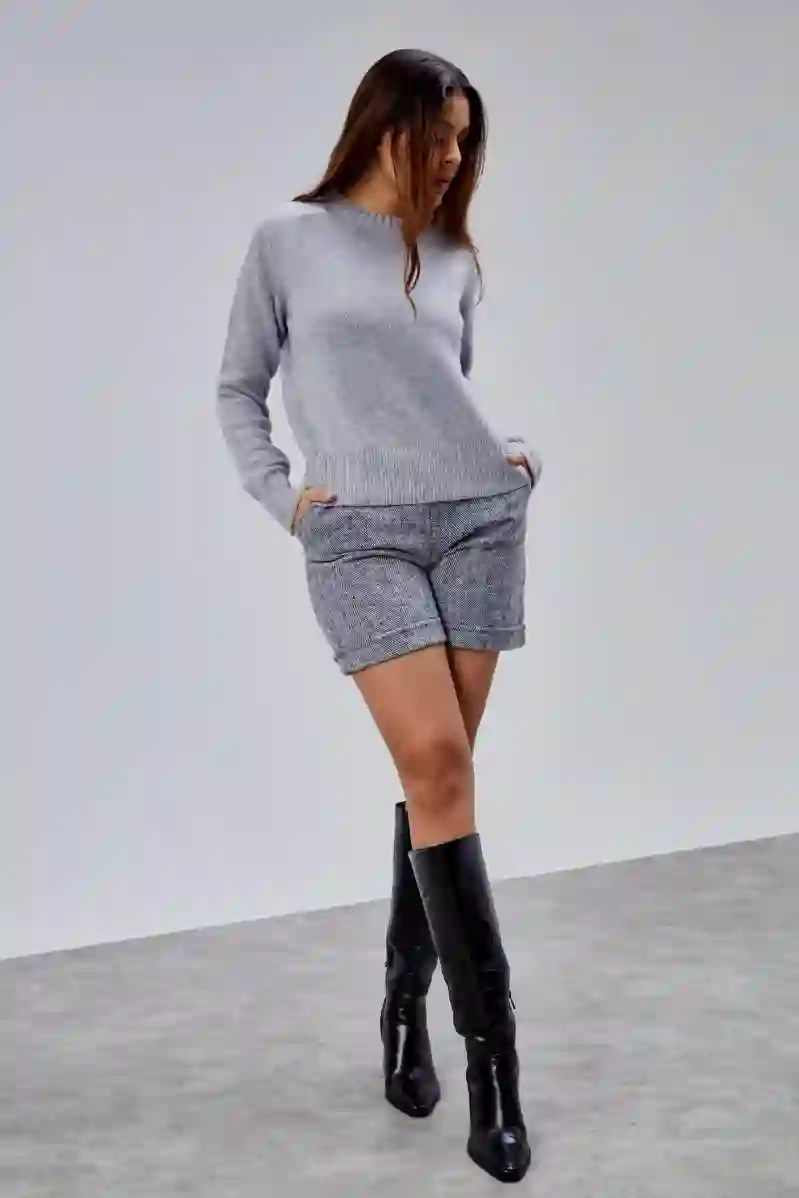 Resim PRIVATI FIRENZE KADIN BİSİKLET YAKA KAZAK FD5022/001