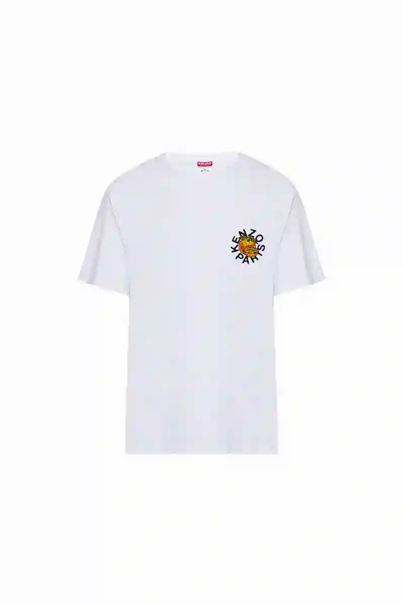 Resim KENZO PORTAKAL İŞLEMELİ ERKEK T-SHIRT FE55TS1904SG