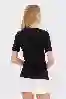 Resim L.MOSCHINO KADIN  V YAKA T-SHIRT K.D.