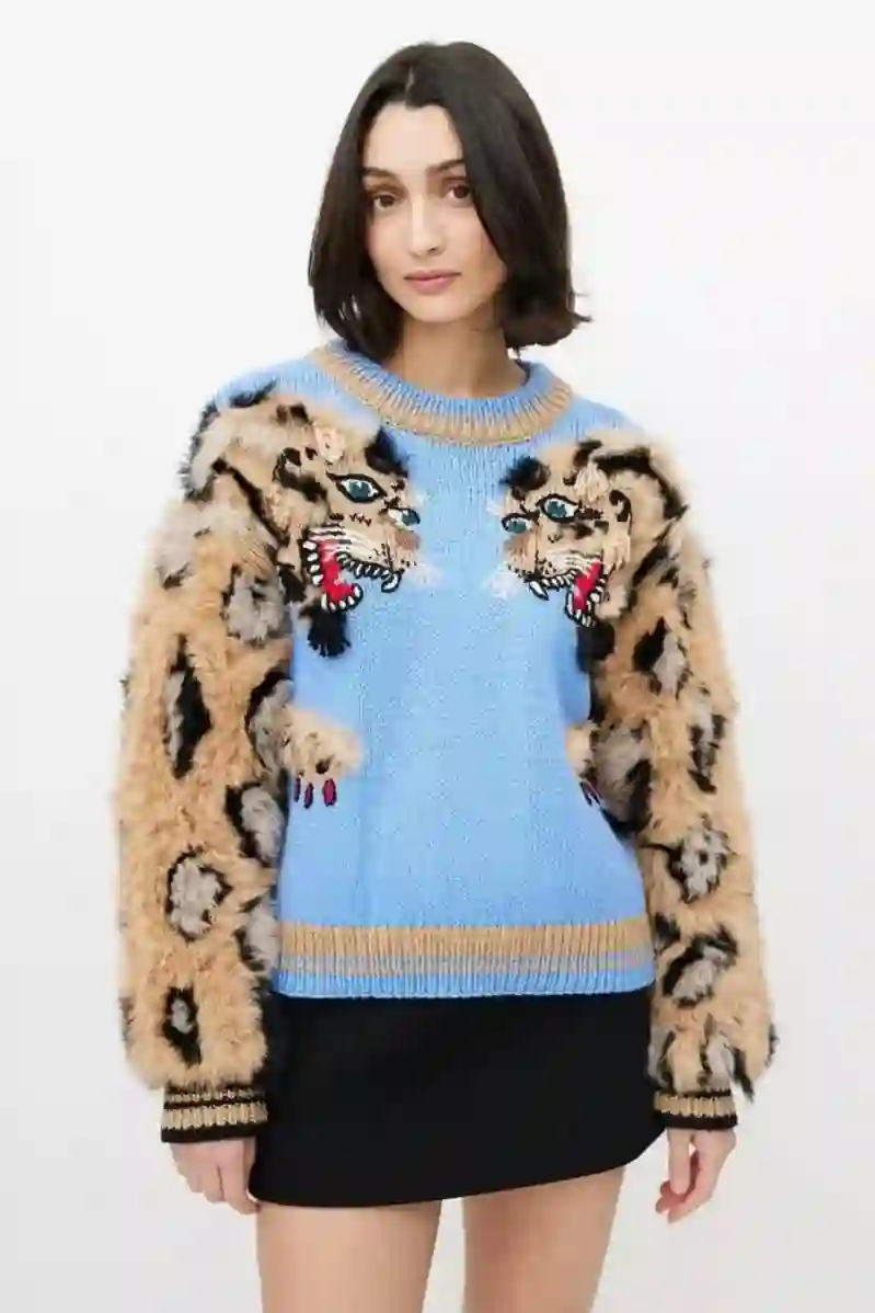 Resim DOLCE&GABBANA KADIN KÜRKLÜ TRİKO FR022K