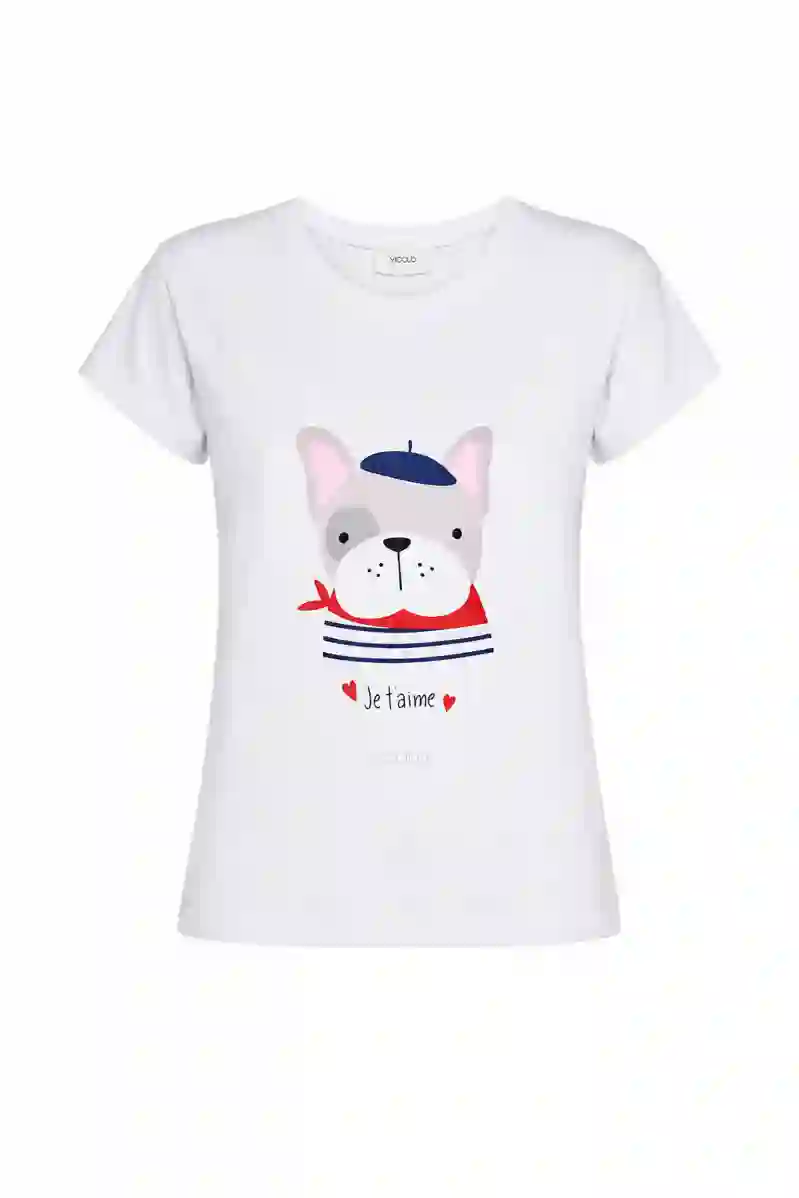 Resim VİCOLO KADIN T-SHIRT RD0387