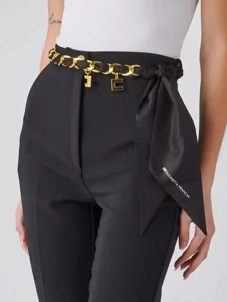 Resim ELISABETTA FRACHI KADIN PANTOLON PAT 1641EZ