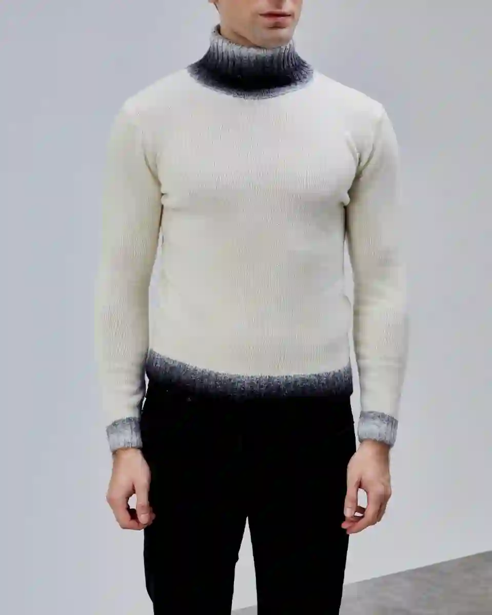 Resim PRIVATI FIRENZE ERKEK BALIKÇI YAKA KAZAK FX2604/008