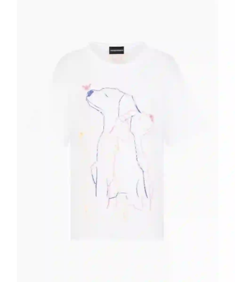 Resim EMPORIO ARMANI ERKEK T-SHIRT 3T2T7K 2JQ4Z