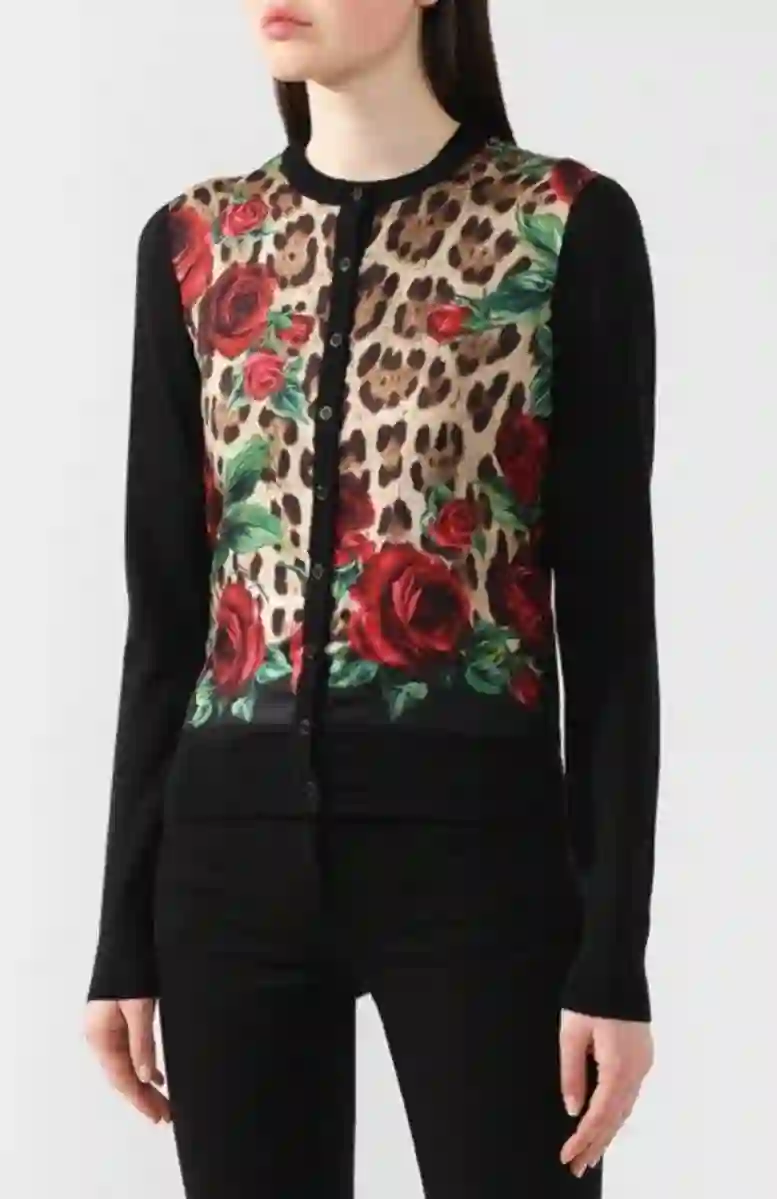 Resim DOLCE&GABBANA GÜL DESEN KADIN HIRKA FX359T-JAMSH