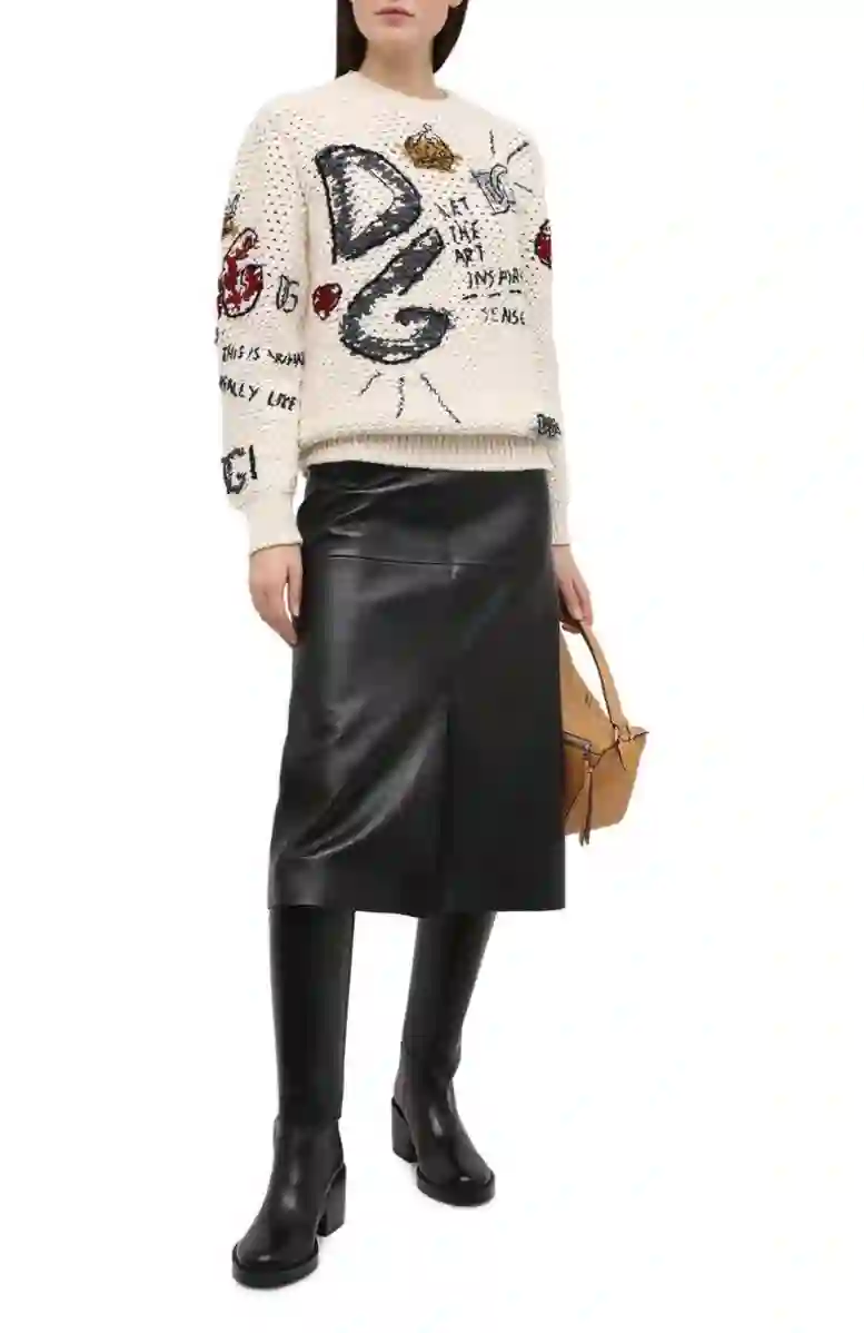 Resim DOLCE&GABBANA KADIN TRİKO FX204Z-JAM5