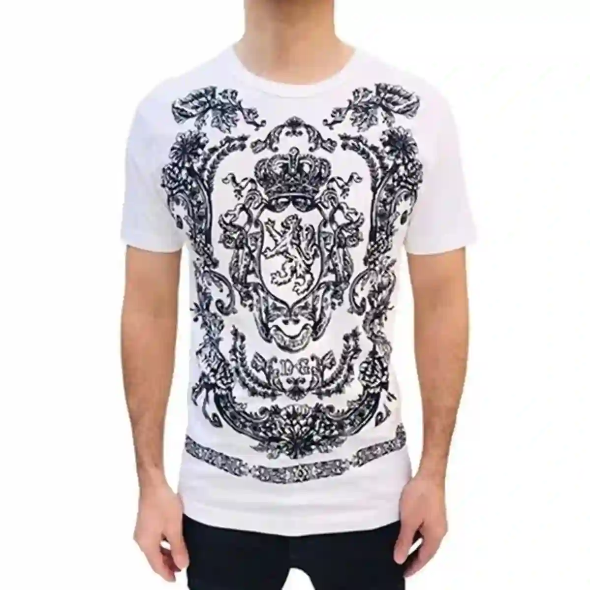 Resim DOLCE & GABBANA ERKEK BASKILI  T-SHIRT G8KBAT-G7UCH