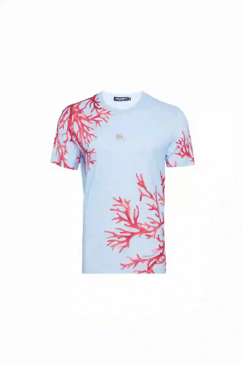 Resim DOLCE & GABBANA ERKEK DESENLİ T-SHIRT G8KBAZ-HI7WJ