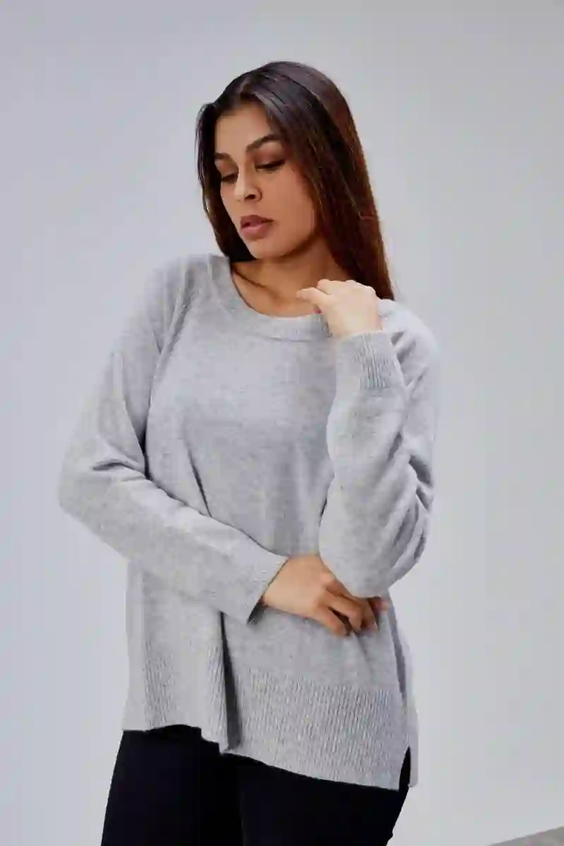 Resim PRIVATI FRENZE KADIN BİSİKLET YAKA KAZAK PU20